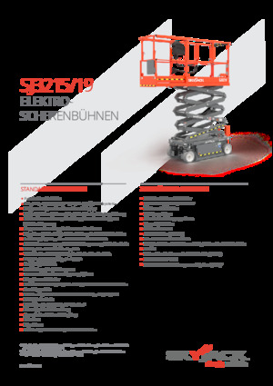 Gumikerekes ollós személyemelők Skyjack SJ3219 