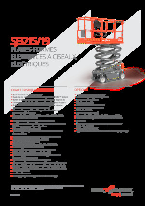 Gumikerekes ollós személyemelők Skyjack SJ3219 