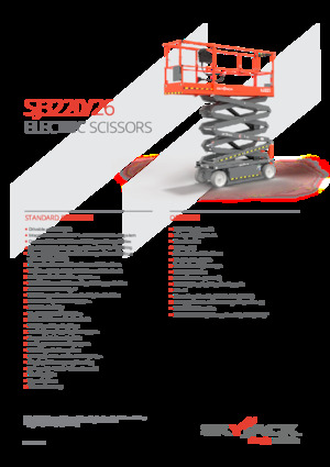 Gumikerekes ollós személyemelők Skyjack SJ3226 