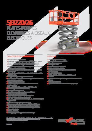 Gumikerekes ollós személyemelők Skyjack SJ3226 