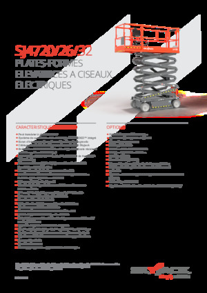 Gumikerekes ollós személyemelők Skyjack SJ4732 