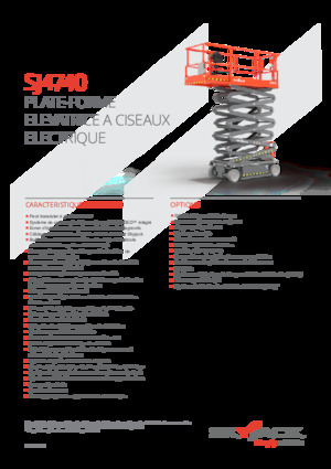 Gumikerekes ollós személyemelők Skyjack SJ4740 