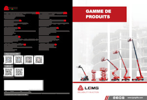 Gumikerekes töretőgémes munkaállványok LGMG  T42JE-2