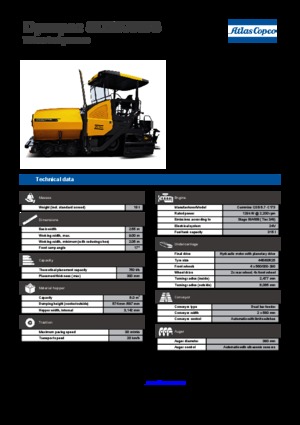 Gumikerekes finiserek Dynapac SD 2500 WS
