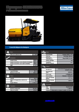 Gumikerekes finiserek Dynapac SD 2500 WS