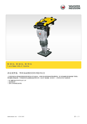 Benzines és dízel dönglők Wacker BS 70-2i 11