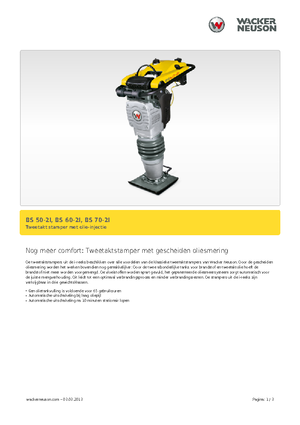 Benzines és dízel dönglők Wacker BS 60-2i 11