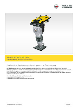 Benzines és dízel dönglők Wacker BS 70-2i 11