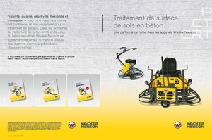 Gyalogkiséretű simítók Wacker Neuson CT 36-8 A
