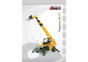 Forgó felsővázas teleszkóps rakodók Dieci Pegasus 40.17