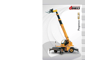 Forgó felsővázas teleszkóps rakodók Dieci Pegasus 45.21