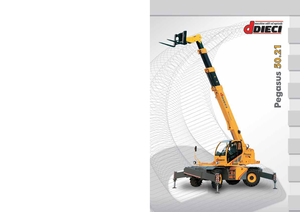 Forgó felsővázas teleszkóps rakodók Dieci Pegasus 50.21