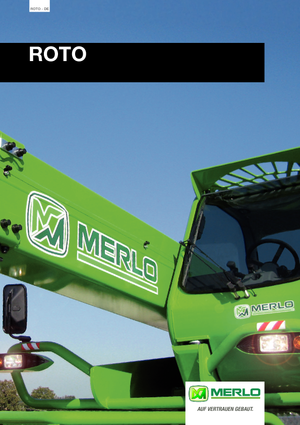 Forgó felsővázas teleszkóps rakodók Merlo Roto 60.24 MCSS