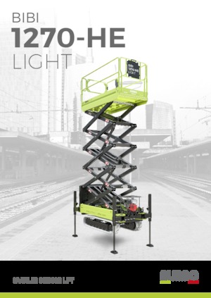 Lánctalpas ollós személyemelők Almac Bibi 1270-HE 