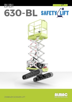 Lánctalpas ollós személyemelők Almac Bibi 630-BL 