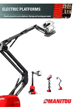 Gumikerekes ollós személyemelők Manitou 140 SC