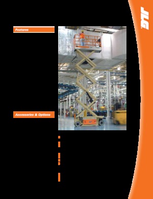 Gumikerekes ollós személyemelők JLG 2630 ES