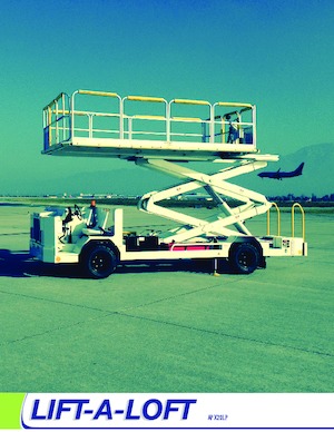 Gumikerekes ollós személyemelők Lift-A-Loft APX20