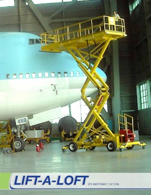 Gumikerekes ollós személyemelők Lift-A-Loft SPX32 