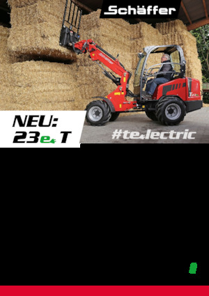 Elektromos gumikerekes rakodók Schäffer 23e T 