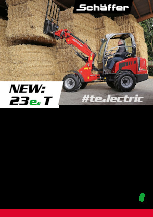 Elektromos gumikerekes rakodók Schäffer 23e T 