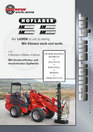 Kerti rakodógépek Sauerburger SH 33/36