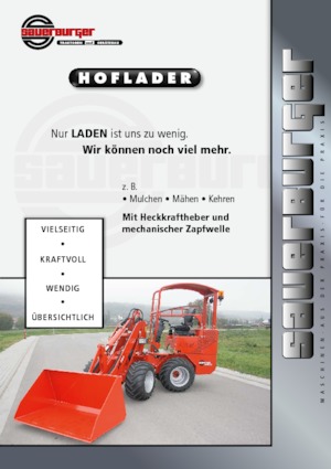 Kerti rakodógépek Sauerburger SH 400