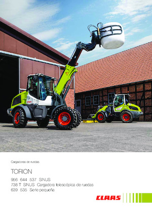 Kerti rakodógépek Claas Torion 535