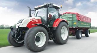 4WD traktorok Steyr 6125 Profi Classic Profi