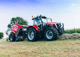 4WD traktorok Massey Ferguson MF 6S.155