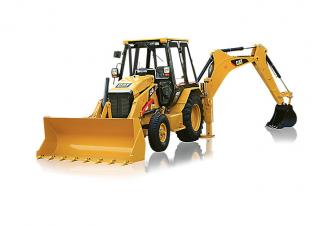 Árokásó-rakodók Caterpillar 424B