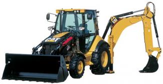 Árokásó-rakodók Caterpillar 432E 4x4