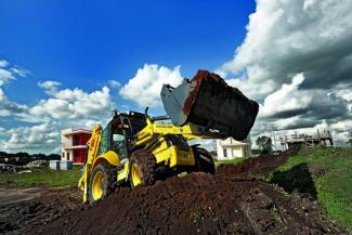 Árokásó-rakodók New Holland B110C PS