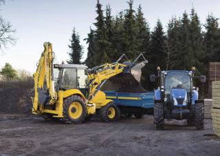 Árokásó-rakodók New Holland B110C TC