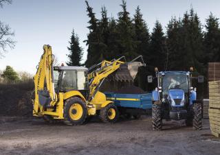Árokásó-rakodók New Holland B110C TC