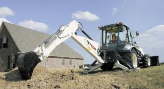 Árokásó-rakodók Terex TX 760 B