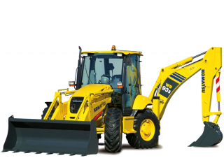 Árokásó-rakodók Komatsu WB93S-5 