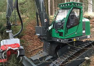 Erdészeti gépek Betakartógépek Neuson Forest 104HVT