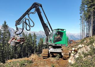 Erdészeti gépek Betakartógépek Neuson Forest 243HV