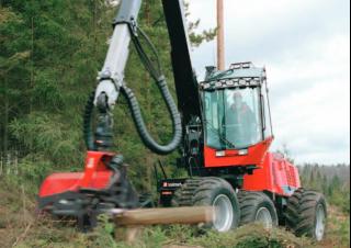 Erdészeti gépek Betakartógépek Valmet 901.2