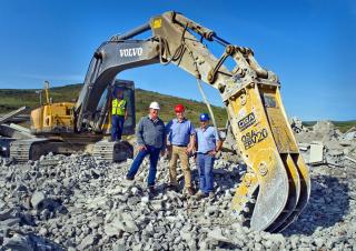 Szerelékek Betonroppantók OSA Demolition Equipment FPV 20 