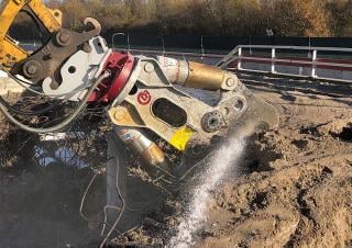 Szerelékek Betontörőgépek Kinshofer DCC-25-D