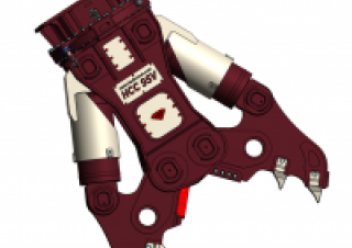 Szerelékek Betontörőgépek Hydra Ram HCC-12V*