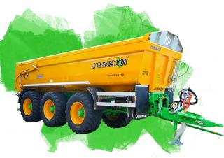 Szállítás technológia Billenő pótkocsik Joskin 34/72TRM