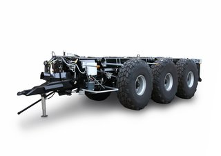 Szállítás technológia Billenő pótkocsik Peecon Chassis Cargo 28000