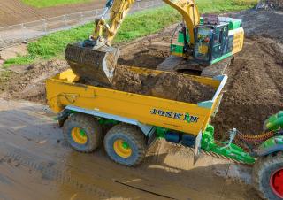 Szállítás technológia Billenő pótkocsik Joskin TRANS-KTP 24/54