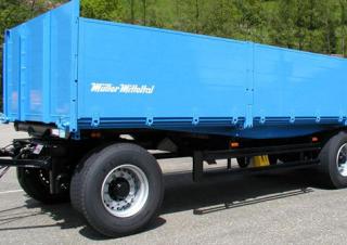 Pótkocsik Billenőplatós/billencs pótkocsikk Müller Mitteltal 24,0 t Kipper/Palette