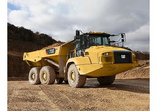 Csuklóvázas dömperek Caterpillar 730