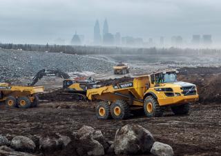 Csuklóvázas dömperek Volvo A40G 