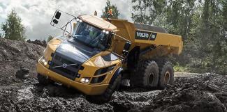 Csuklóvázas dömperek Volvo A40G
